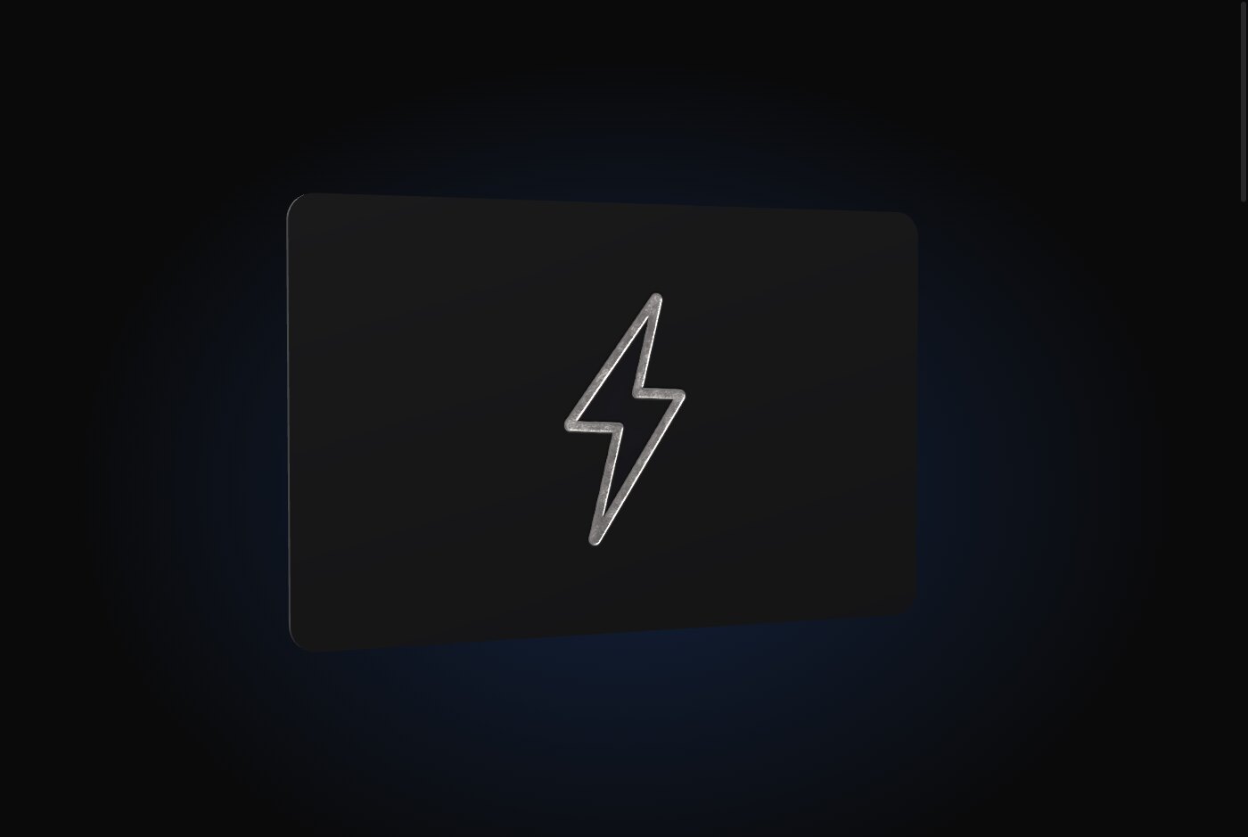 ZapCard NFC business card tapped to an iPhone sharing a contact profile